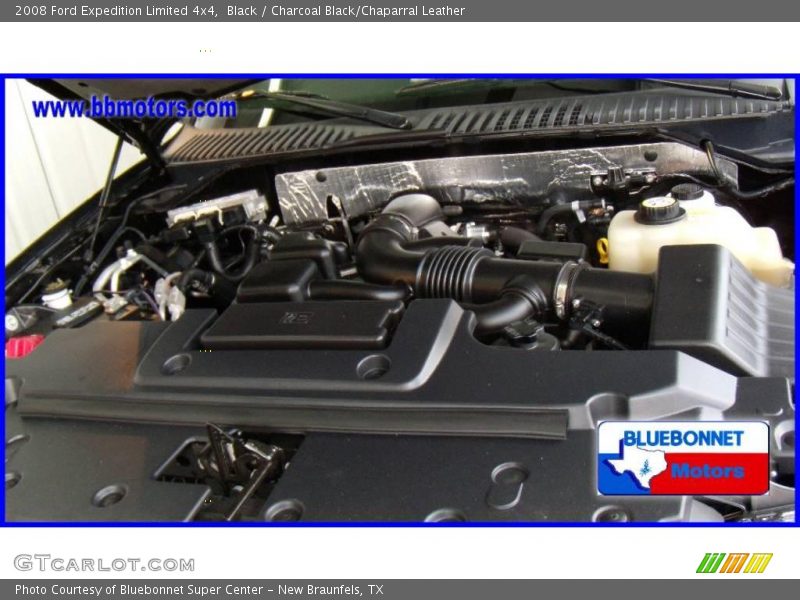 Black / Charcoal Black/Chaparral Leather 2008 Ford Expedition Limited 4x4