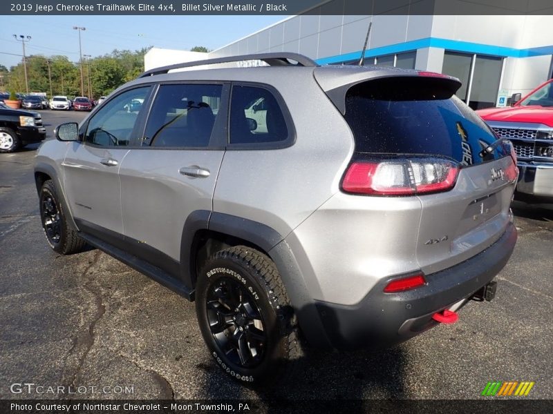 Billet Silver Metallic / Black 2019 Jeep Cherokee Trailhawk Elite 4x4