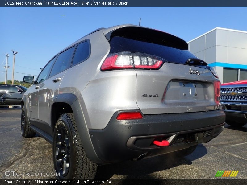 Billet Silver Metallic / Black 2019 Jeep Cherokee Trailhawk Elite 4x4