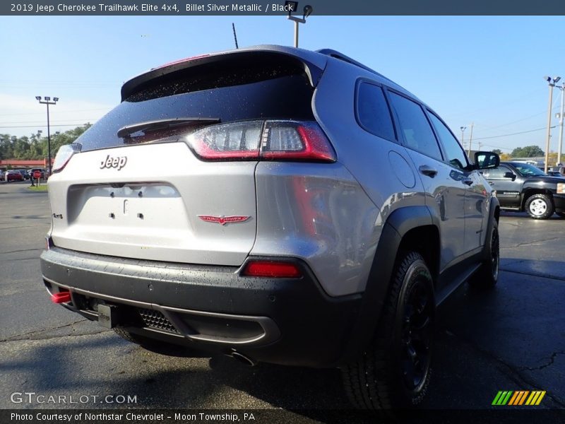Billet Silver Metallic / Black 2019 Jeep Cherokee Trailhawk Elite 4x4