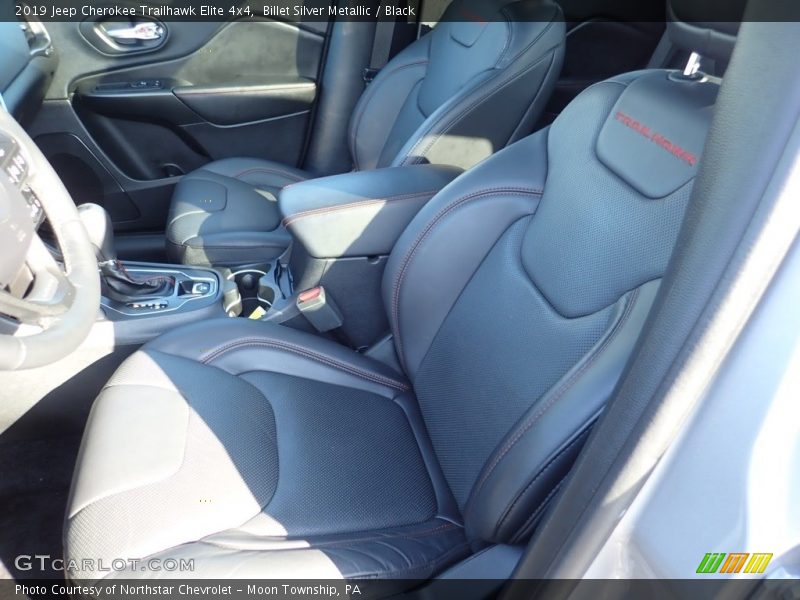 Billet Silver Metallic / Black 2019 Jeep Cherokee Trailhawk Elite 4x4