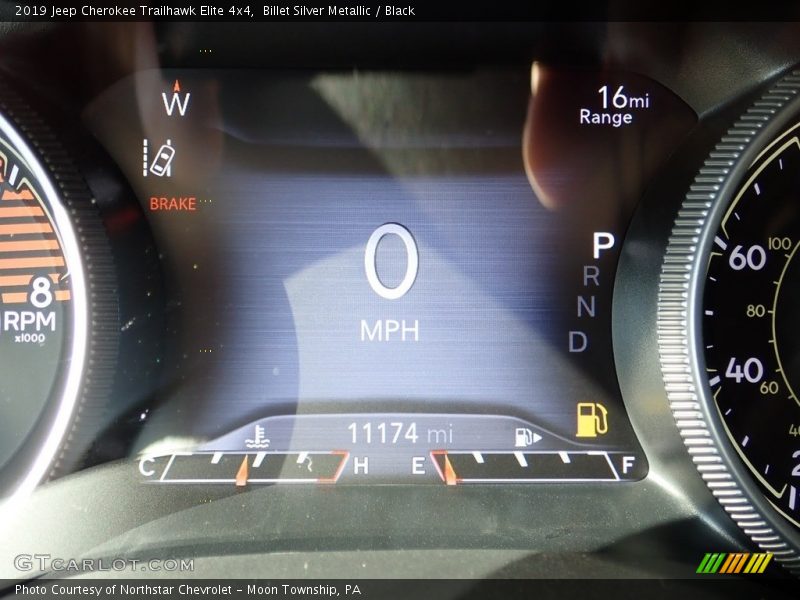 Billet Silver Metallic / Black 2019 Jeep Cherokee Trailhawk Elite 4x4