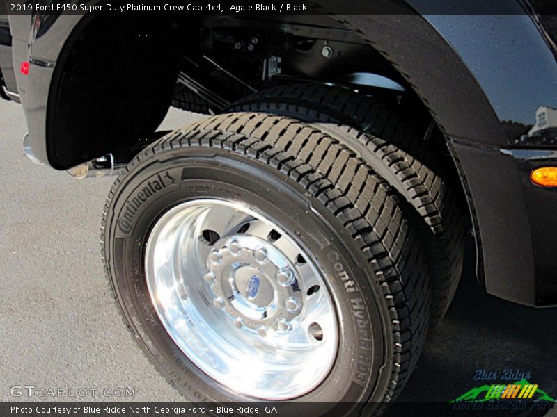 Agate Black / Black 2019 Ford F450 Super Duty Platinum Crew Cab 4x4