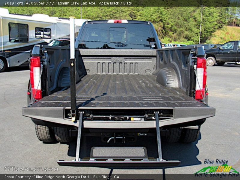 Agate Black / Black 2019 Ford F450 Super Duty Platinum Crew Cab 4x4