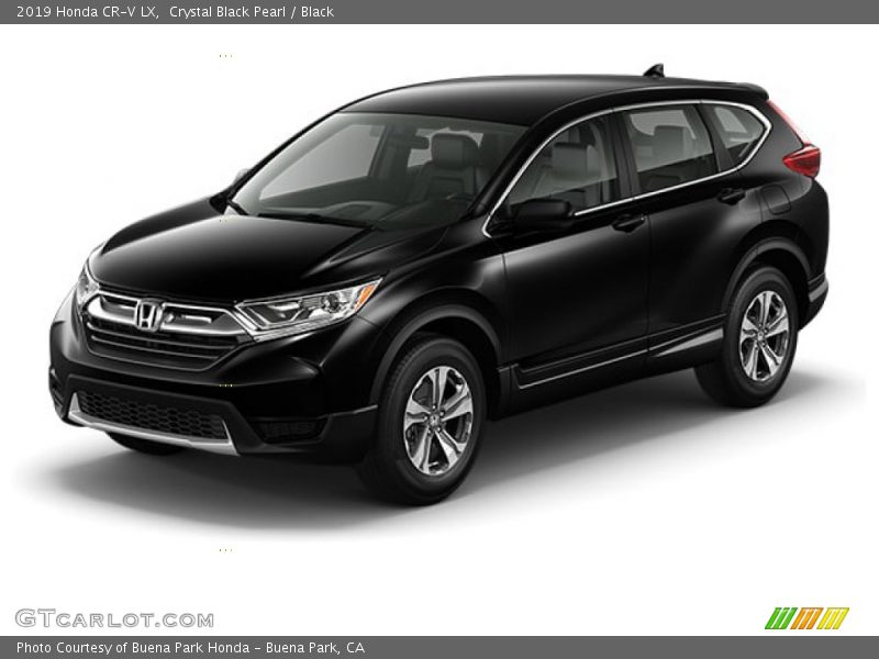 Crystal Black Pearl / Black 2019 Honda CR-V LX