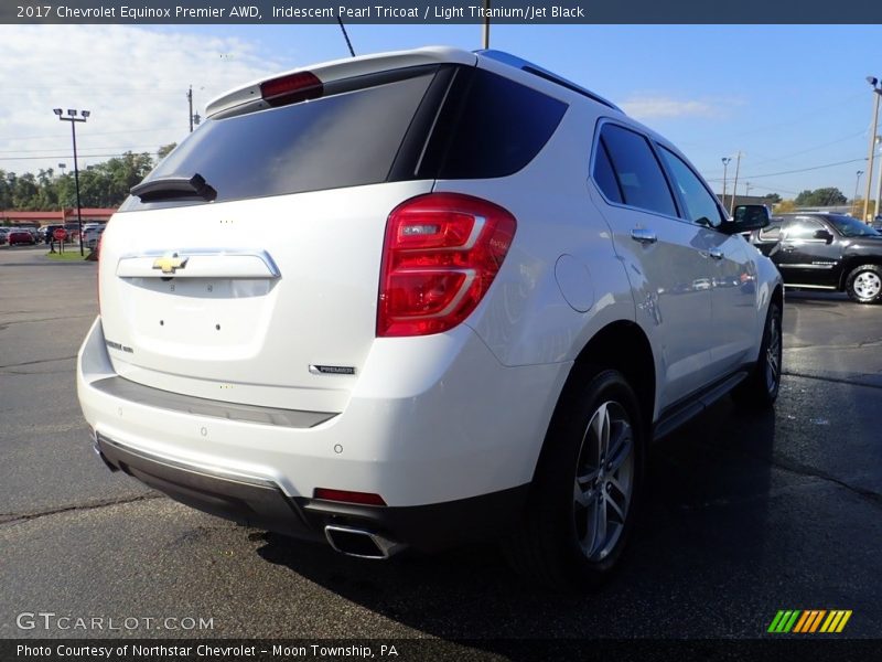 Iridescent Pearl Tricoat / Light Titanium/Jet Black 2017 Chevrolet Equinox Premier AWD