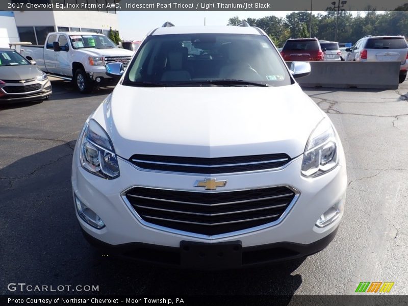 Iridescent Pearl Tricoat / Light Titanium/Jet Black 2017 Chevrolet Equinox Premier AWD