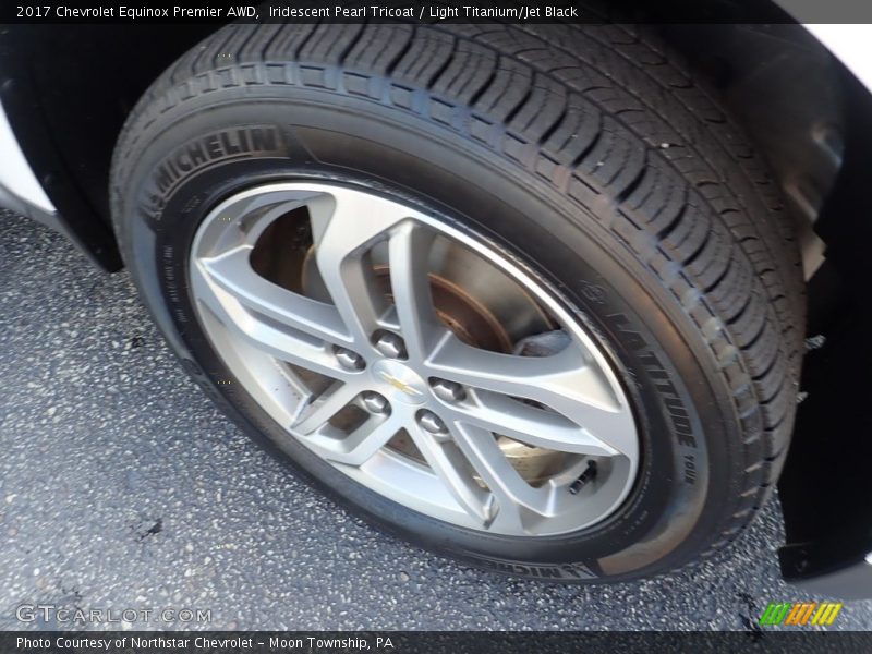 Iridescent Pearl Tricoat / Light Titanium/Jet Black 2017 Chevrolet Equinox Premier AWD