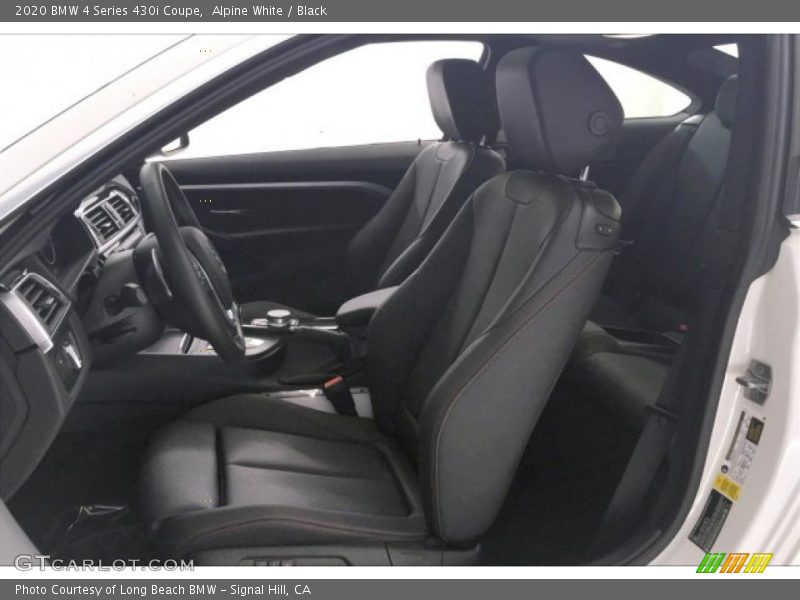 Alpine White / Black 2020 BMW 4 Series 430i Coupe