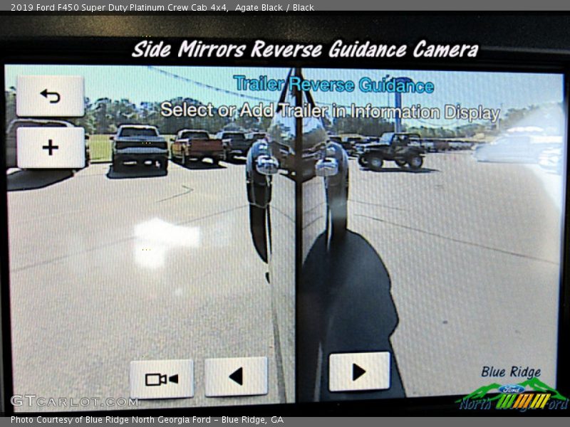 Agate Black / Black 2019 Ford F450 Super Duty Platinum Crew Cab 4x4