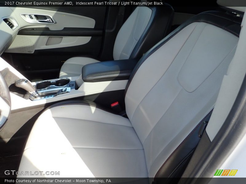 Iridescent Pearl Tricoat / Light Titanium/Jet Black 2017 Chevrolet Equinox Premier AWD