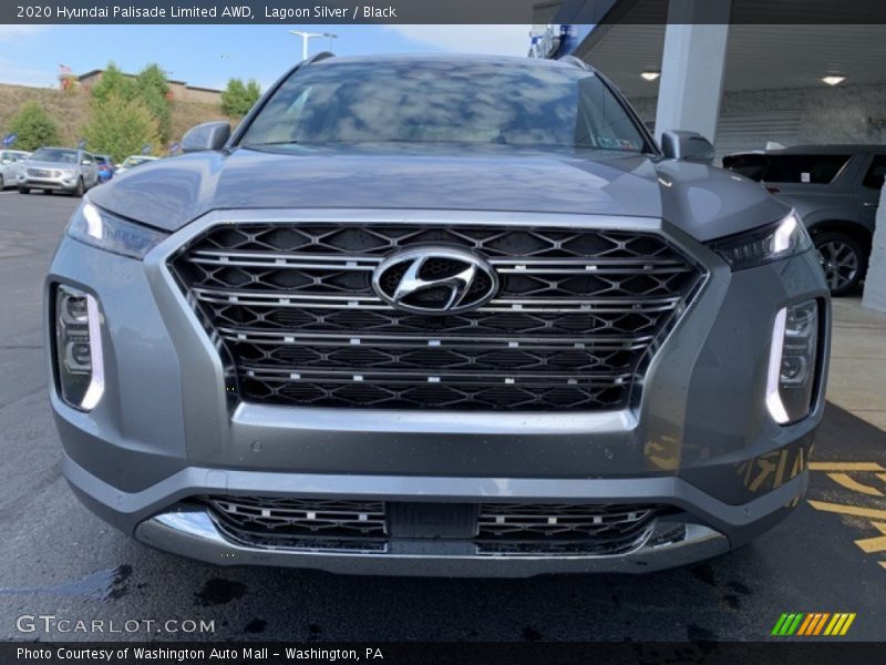 Lagoon Silver / Black 2020 Hyundai Palisade Limited AWD