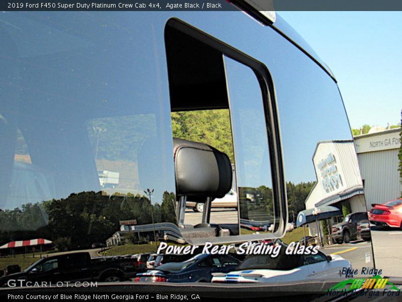 Agate Black / Black 2019 Ford F450 Super Duty Platinum Crew Cab 4x4