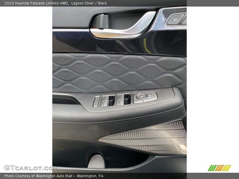 Lagoon Silver / Black 2020 Hyundai Palisade Limited AWD