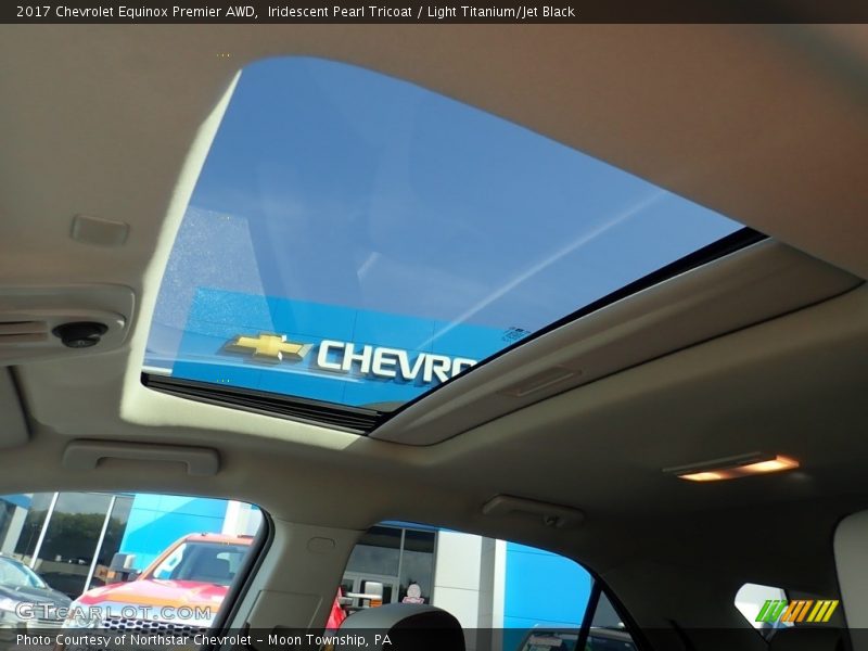 Iridescent Pearl Tricoat / Light Titanium/Jet Black 2017 Chevrolet Equinox Premier AWD