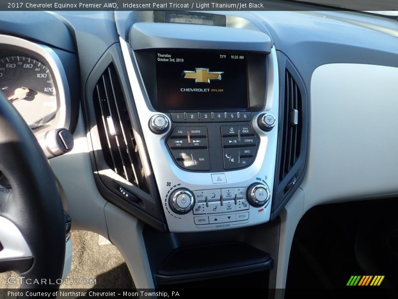 Iridescent Pearl Tricoat / Light Titanium/Jet Black 2017 Chevrolet Equinox Premier AWD