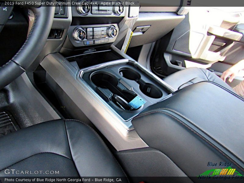 Agate Black / Black 2019 Ford F450 Super Duty Platinum Crew Cab 4x4