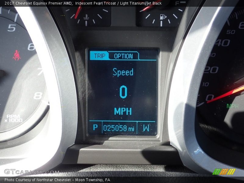 Iridescent Pearl Tricoat / Light Titanium/Jet Black 2017 Chevrolet Equinox Premier AWD