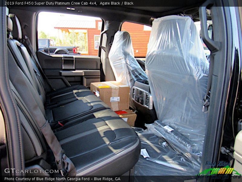 Agate Black / Black 2019 Ford F450 Super Duty Platinum Crew Cab 4x4