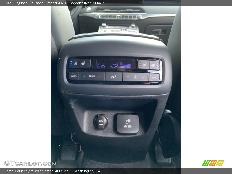 Lagoon Silver / Black 2020 Hyundai Palisade Limited AWD