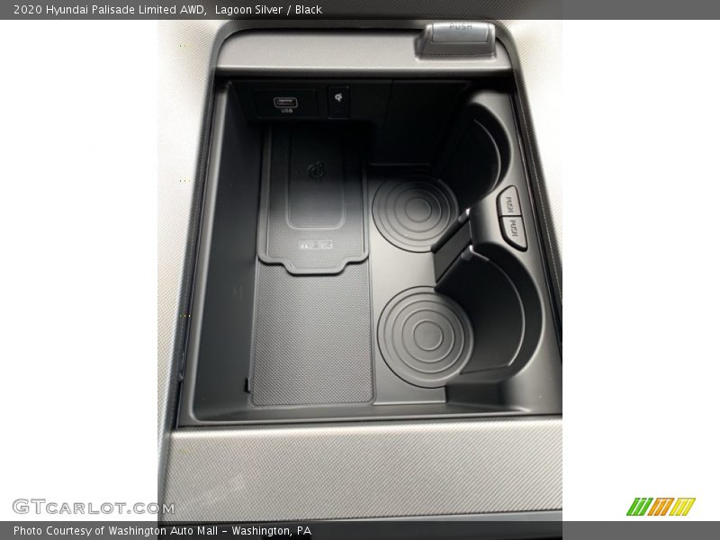 Lagoon Silver / Black 2020 Hyundai Palisade Limited AWD