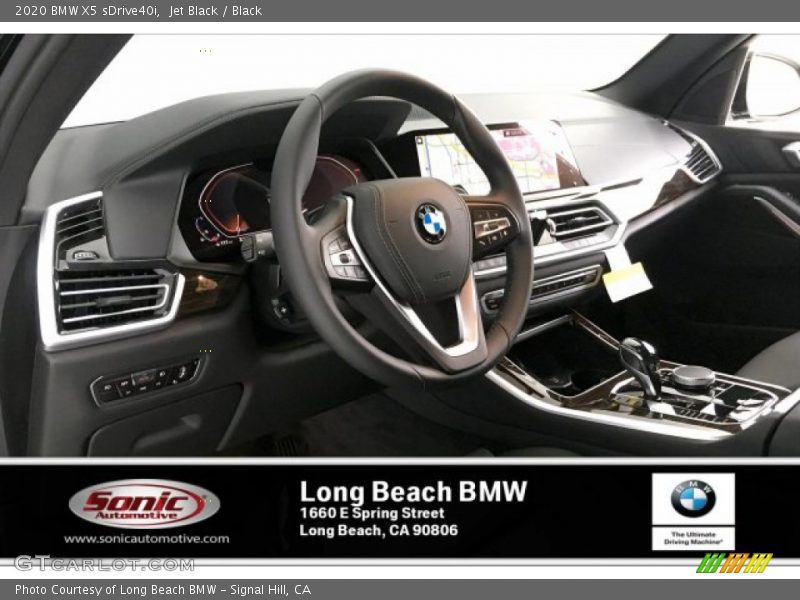 Jet Black / Black 2020 BMW X5 sDrive40i