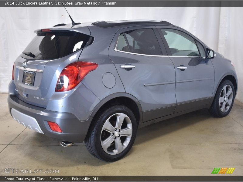 Satin Steel Gray Metallic / Titanium 2014 Buick Encore Leather