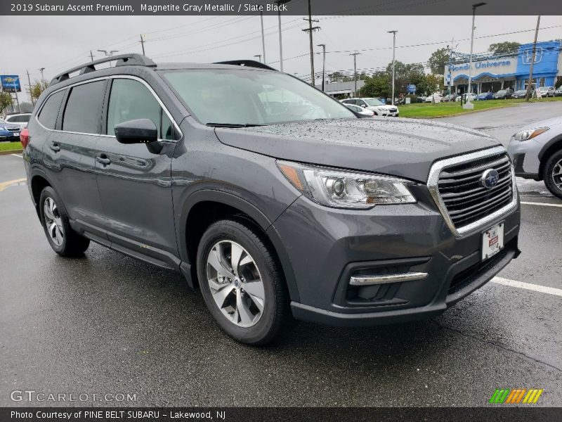 Magnetite Gray Metallic / Slate Black 2019 Subaru Ascent Premium