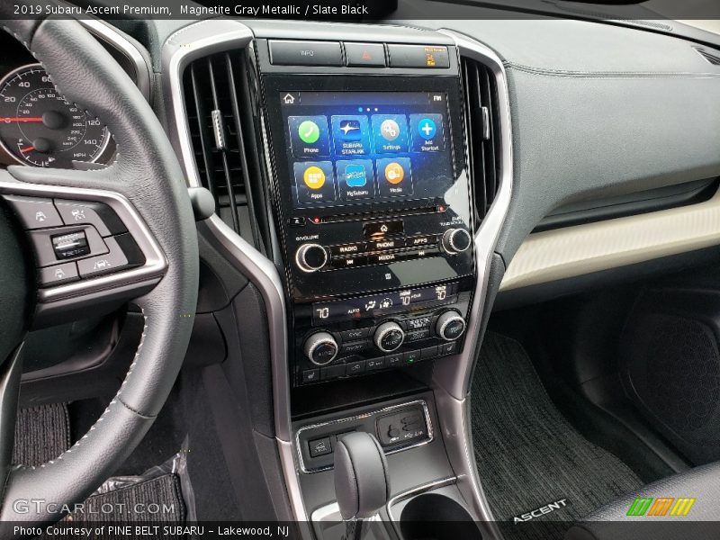 Magnetite Gray Metallic / Slate Black 2019 Subaru Ascent Premium