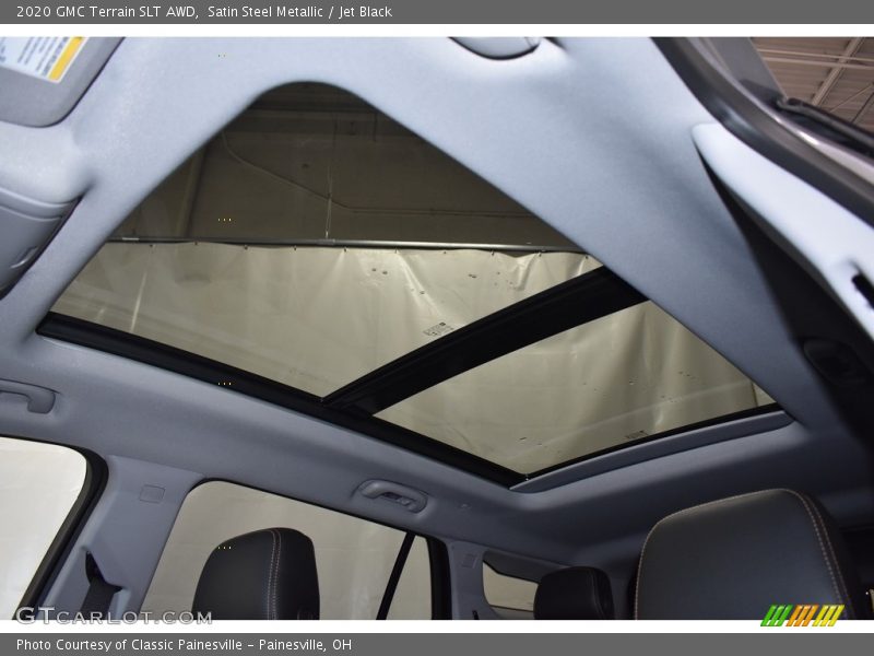Satin Steel Metallic / Jet Black 2020 GMC Terrain SLT AWD
