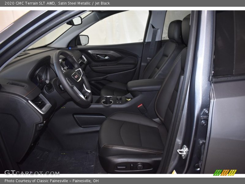 Satin Steel Metallic / Jet Black 2020 GMC Terrain SLT AWD