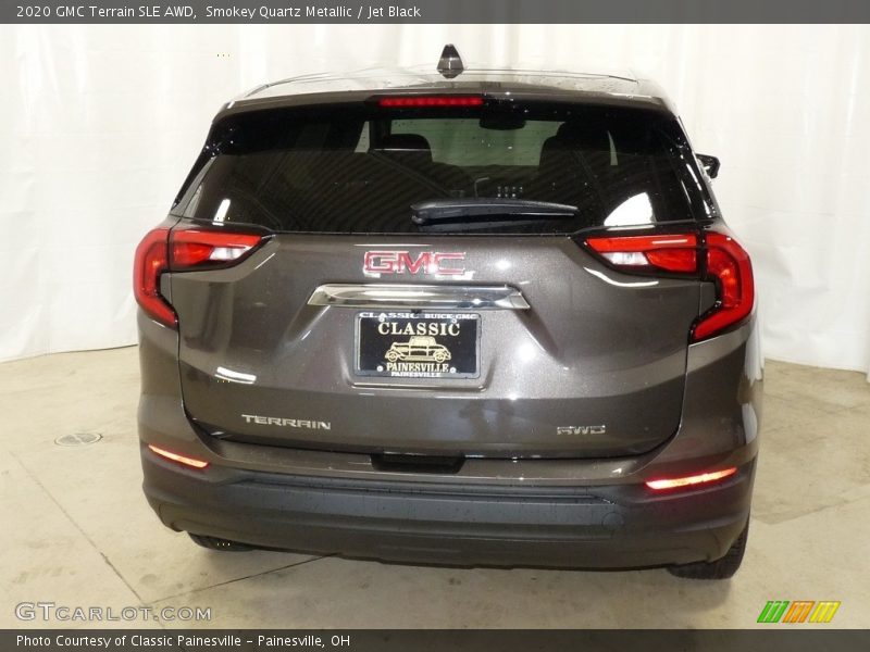 Smokey Quartz Metallic / Jet Black 2020 GMC Terrain SLE AWD