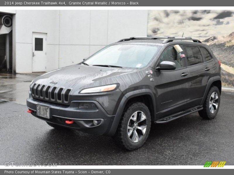 Granite Crystal Metallic / Morocco - Black 2014 Jeep Cherokee Trailhawk 4x4
