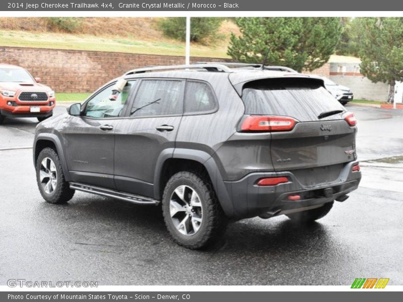 Granite Crystal Metallic / Morocco - Black 2014 Jeep Cherokee Trailhawk 4x4