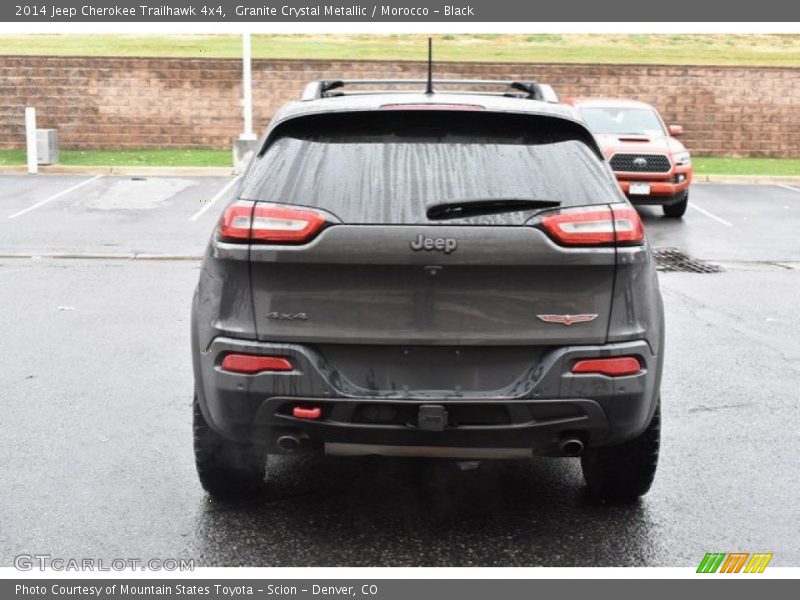 Granite Crystal Metallic / Morocco - Black 2014 Jeep Cherokee Trailhawk 4x4