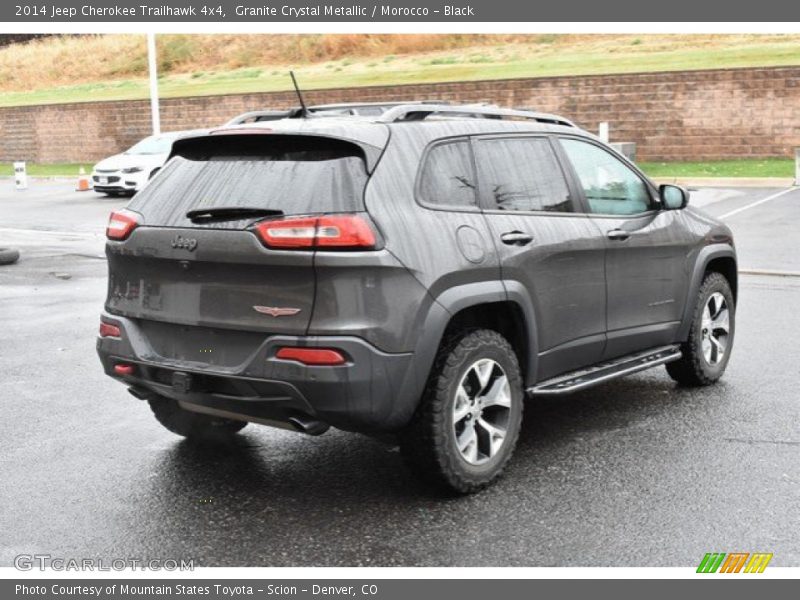 Granite Crystal Metallic / Morocco - Black 2014 Jeep Cherokee Trailhawk 4x4