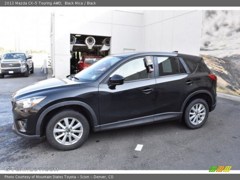 Black Mica / Black 2013 Mazda CX-5 Touring AWD