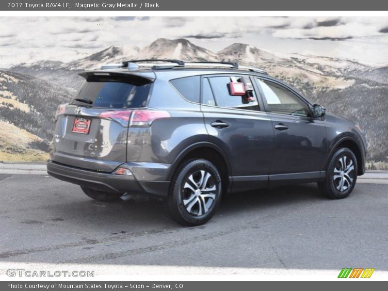 Magnetic Gray Metallic / Black 2017 Toyota RAV4 LE