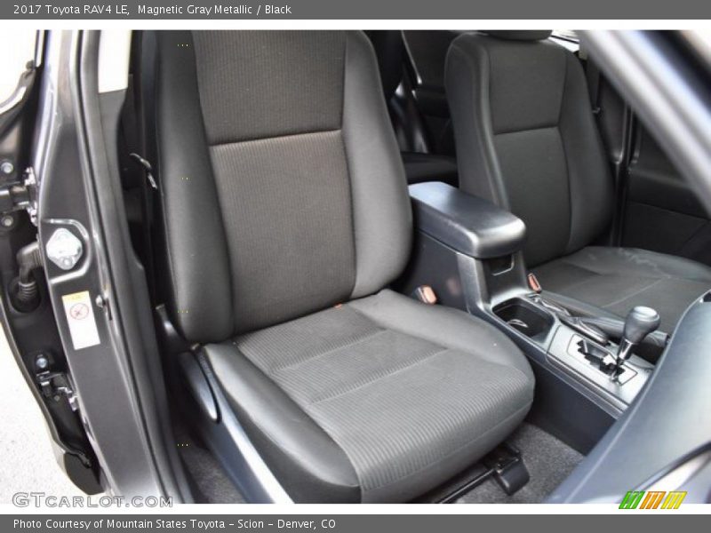 Magnetic Gray Metallic / Black 2017 Toyota RAV4 LE