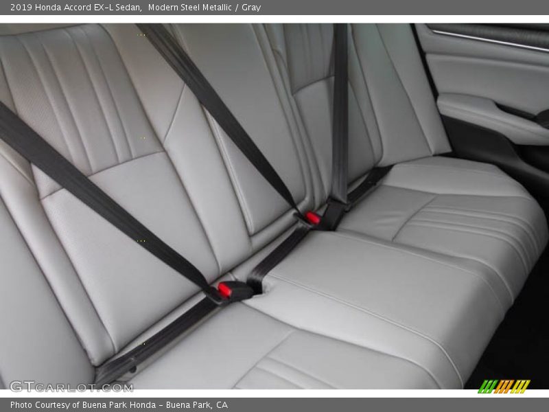 Modern Steel Metallic / Gray 2019 Honda Accord EX-L Sedan
