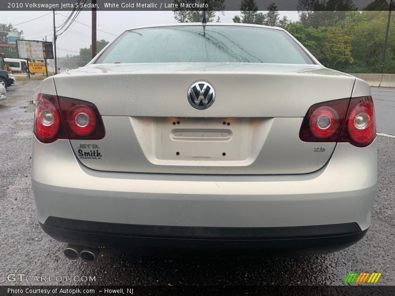 White Gold Metallic / Latte Macchiato 2010 Volkswagen Jetta S Sedan