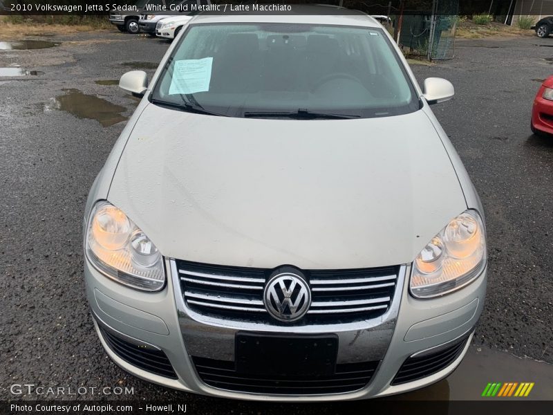 White Gold Metallic / Latte Macchiato 2010 Volkswagen Jetta S Sedan