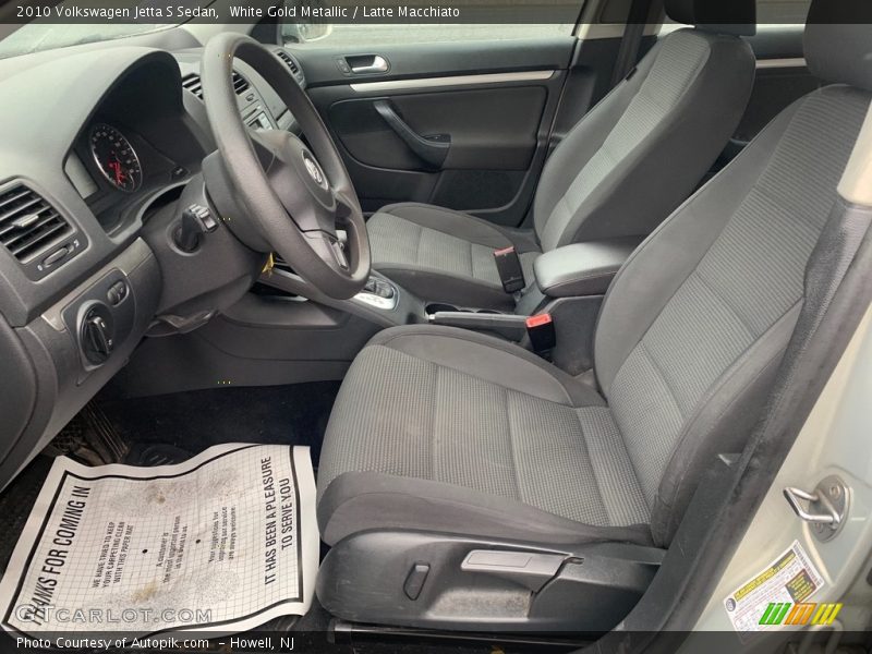White Gold Metallic / Latte Macchiato 2010 Volkswagen Jetta S Sedan
