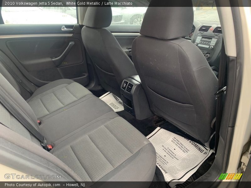 White Gold Metallic / Latte Macchiato 2010 Volkswagen Jetta S Sedan