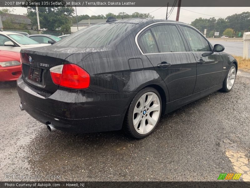 Jet Black / Terra/Black Dakota Leather 2007 BMW 3 Series 335i Sedan