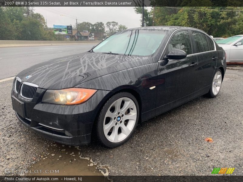 Jet Black / Terra/Black Dakota Leather 2007 BMW 3 Series 335i Sedan