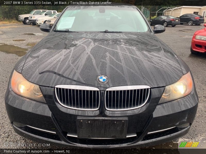 Jet Black / Terra/Black Dakota Leather 2007 BMW 3 Series 335i Sedan