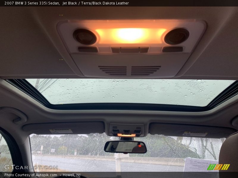 Jet Black / Terra/Black Dakota Leather 2007 BMW 3 Series 335i Sedan