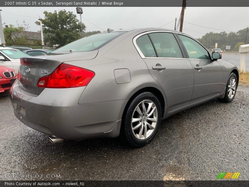 Serengeti Sand Metallic / Wheat Beige 2007 Infiniti G 35 x Sedan