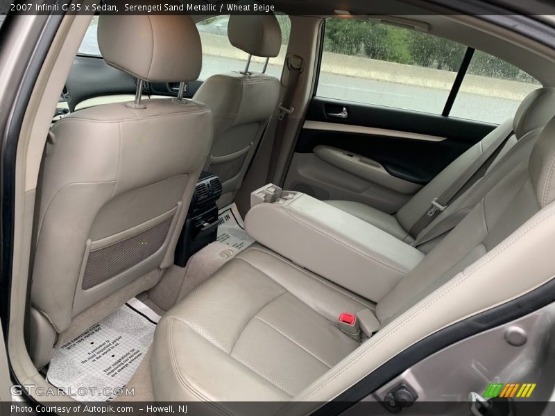 Serengeti Sand Metallic / Wheat Beige 2007 Infiniti G 35 x Sedan
